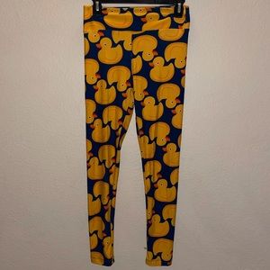 Yellow ducky comfy leggings 🐥